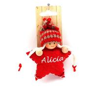 TABAC DU BASSIGNY - Alicia - Suspension de Noël en forme d'étoile - 28129