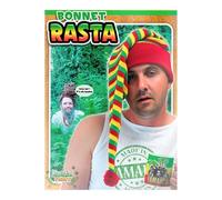 Tabac du Bassigny Bonnet Rasta Jamaïcain, Rouge-Vert-Jaune, 55 cm, Style Reggae