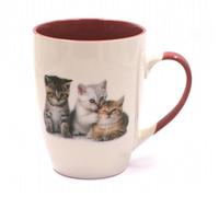 Tabac du Bassigny Mug en Céramique Chatons - Tasse à Café et Thé