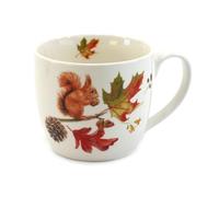 Tabac du Bassigny Tasse Déjeuner en Porcelaine - Écureuil Hazel 380 ml