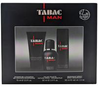 Tabac Homme Set de Cadeau Trio 1 x 30 ML Eau Toilette + 75 Gel Douche + Deo
