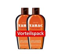 Tabac® Original I Lot de 2 flacons de gel douche original depuis 1959 - Doux pour la peau - Avec le parfum de l'original - Sensation de fraîcheur sensiblement soignée I 2 x 400 ml