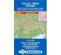 Tabacco Wandern 1 : 25 000 Collio - Brda - Gorizia