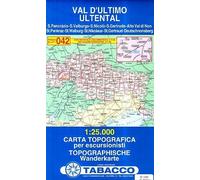 Tabacco Wandern 1 : 25 000 Ultental