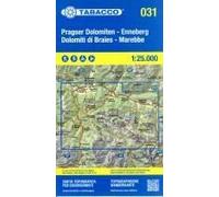 Tabacco Wandern Pragser Dolomiten 1:25000