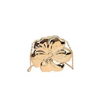TABAGFKFNV Flower Shape Handbag Women's Evening Clutch Gold Chain Bag Elegant Shoulder Chic Coin Wallet