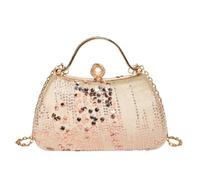 TABAGFKFNV Sac fourre-tout à bandoulière oblique à paillettes for femme, design multifonctionnel, élégant et charmant(Khaki)