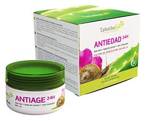 TABAIBALOE Aloe Vera Crème Visage Régénérateure Antiaging 24H, 100 ml