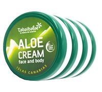 Tabaibaloe Lot de 4 crème hydratante visage et corps Aloe Vera 50 ml