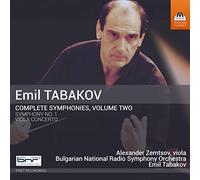 Emil Tabakov – Symphonies complètes, 2 – CD – NAXOS – Neuf