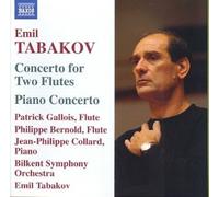 Tabakov: Concerto for Two Flutes, etc / Bilkent SO, et al [CD] NEUF