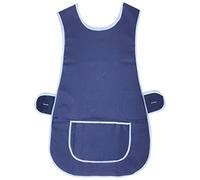 Tabard Tabard pour homme femme avec poche Ensemble Cuisine Restauration Nettoyage Bar restaurent Couleur Bleu Marine XXXL UK 28-30
