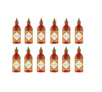 Tabasco Buffalo Style Sauce Piquante - Pack de 12 Bouteilles Squeeze (256ml par bouteille) | Goût Épicé et Riche | Idéal pour Ailes, Burgers, BBQ & Plus | Qualité Authentique Tabasco