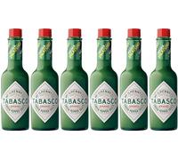 TABASCO Jalapeño Lot de 6 sauces chaudes vertes 57 ml