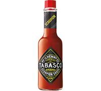TABASCO Scorpion Sauce - Sauce TRÈS épicée, bouteille en verre de 148 ml - Échelle Scoville : 23 000-33 000-20 fois plus piquante que la sauce piquante moyenne - Ingrédients 100% naturels.