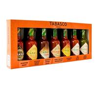 Tabasco Taste Maker Kit Sauce Piquante - (7x150ml) Red Pepper, Green Jalapeño, Habanero, Family Reserve, Chipotle, Cayenne Garlic, Scorpion Sauces piquantes cadeau pour BBQ et cuisine