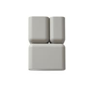 Tabata LN10 Applique Murale Gris Soie