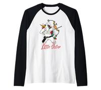 Tabbing Little Archery Sister Unicorn Manche Raglan