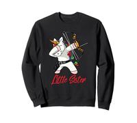 Tabbing Little Archery Sister Unicorn Sweatshirt