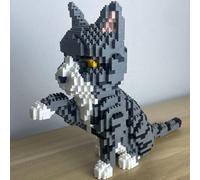 Tabby Cat Mini Building Block Set: an attractive decor reminiscent of the sweetness of cats