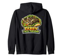 Tabby Taco Tuesday Funny Cat Meme Food Design Sweat à Capuche