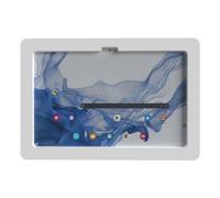 TABcare Boîtier de sécurité antivol VESA en Acrylique pour Samsung Galaxy Tab A9+ 11 avec kit de Montage Mural (Blanc, Tab A9+ 11)