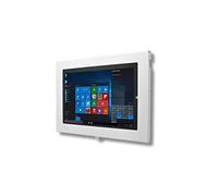 TABcare Étui antivol en métal pour tablette Samsung Galaxy TAB A9+ 11" - Pour kiosque, POS, magasin, affichage de spectacle, horloge (TAB A9+ 11, Blanc)