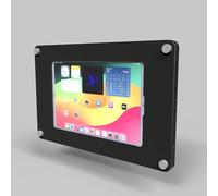 TABcare Vitrine murale en acrylique avec support en métal pour iPad mini 6/7 (Noir)
