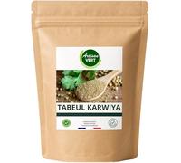 Tabel Karouia 100g - 100% Naturel, Artisanal - Tabil Tabeul Karwiya - Mélange épices 4 Ingrédients : Coriandre, Carvi, Ail, Piment - Pochette Refermable - L'Artisan du Vert