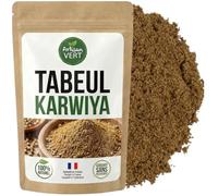 Tabel Karouia - Mélange Épices Tunisien Traditionnel 4 épices: Coriandre, Carvi, Ail, Piment - Tabil Tabeul Karwiya -Saveurs Chaudes et Aromatiques - Idéal Couscous, Tajines, Viandes & Légumes