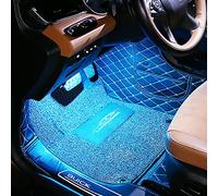 TABEN Kit de Lumière Ambiante RVB pour Voiture, Contrôleur APP avec Synchronisation Musique, Fonction Mémoire Active, Éclairage 1W DC 12V-24V