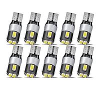 TABEN T10 194 Ampoule LED CanBus 6-SMD 5630 Chipsets 168 175 2825 W5W Éclairage de plaque d'immatriculation LED Carte intérieure de voiture Dome Feux de position latéraux Blanc 1.2W 12V (Paquet de 10)
