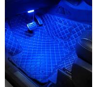 TABEN Voiture ambiant footwell éclairage RGB télécommande + APP contrôle lumière décorative Lampe Bricolage Refit Flexible 64 Couleurs éclairage intérieur atmosphère lumière 1W DC 12V