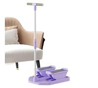 Tabla Inclinada PP & FE - 35,63 Pulgadas Estirador de Pantorrillas | Tabla 2 en 1 de Equilibrio e Inclinación, Pedal para Pierna, Talón, Rodilla y Pantorrilla, Entrenador de Piernas para Casa, Equipo