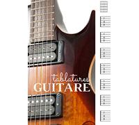 Tablatures guitare: Cahier de musique pour guitare - 100 pages - Format 6x9 (15,24x22,86cm) - 6 diagrammes et 7 tablatures par page - Idéal pour les ... musiciens et les guitaristes professionnels.