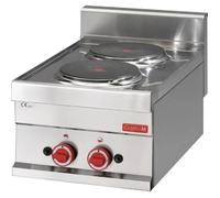 Table 2 plaques électriques, monophasé, 60/30 PCE, Gastro M