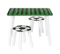 Table & 2 Tabourets Enfant "Foot" 60cm Multicolore