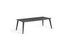 Table de jardin - rectangulaire - gris graphite - en résine - 8 à 10 personnes - Lima - Allibert by KETER