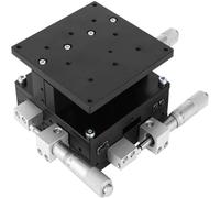 Table 3 Axes, Ld90 LM Xyz Plate Forme De Coupe À 3 Axes Table Coulissante De Réglage De Scène Linéaire Manuelle pour Machines De Production Équipement De Test N 90 X 90 Mm