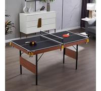 Table 3 en 1 Combinant Billard Américain, Ping-Pong Et Table À Manger, Moments De Détente en Famille Et Les Réunions Entre Amis(1.37m D)