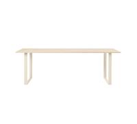 Muuto Table 70/70 - Chêne - sable - L