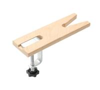 Table à ajourer portable en bois pour bijoutier, pince en C, clips robustes | étau à limer les bijoux avec pique d'établi perçage coupe polissage menuiserie
