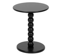 Atmosphera – Table à café Chamlo noir Ø38 cm