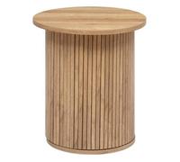 Atmosphera – Table d'appoint Colva – Effet bois D45 x H50 cm pour chambre, salon, bureau