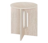Atmosphera - Table d'appoint Anaya Beige 40x40x50cm