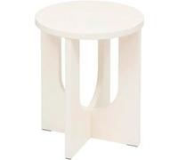 Atmosphera Table d’appoint « Bloom » ivoire 50,540x40cm