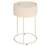 Atmosphera – Table d'appoint Juna 33x33x48 cm Beige