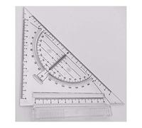 Table à Dessin A3, Plateau de Traçage en Acrylique Blanc, Ensemble de Dessin avec Mouvement Parallèle - Légère et Stable, Pieds Antidérapants, Idéale pour Architecture et Design