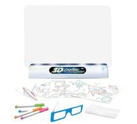 Table à dessin lumineuse, planche à dessin lumineuse pour enfants | Tableau d'écriture magique 3D - Blocs de dessin magiques 3D pour enfants, jouets éducatifs de tableau à colorier, jouets