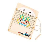 Table à dessin magnétique, table à dessin à stylo magnétique - PAD DRACK MAGNÉTIQUE | Portable Eye Protection Educational Writing Tablet en bois pour voiture de divertissement de voyage Activités de